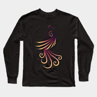 Abstract Phoenix Long Sleeve T-Shirt